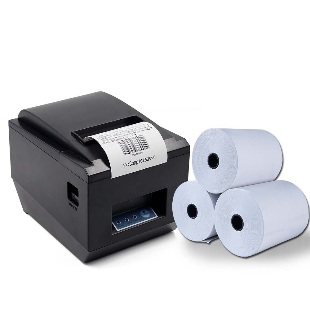 Till Rolls 3 1/8" X 200’ paper roll Receipt paper epos