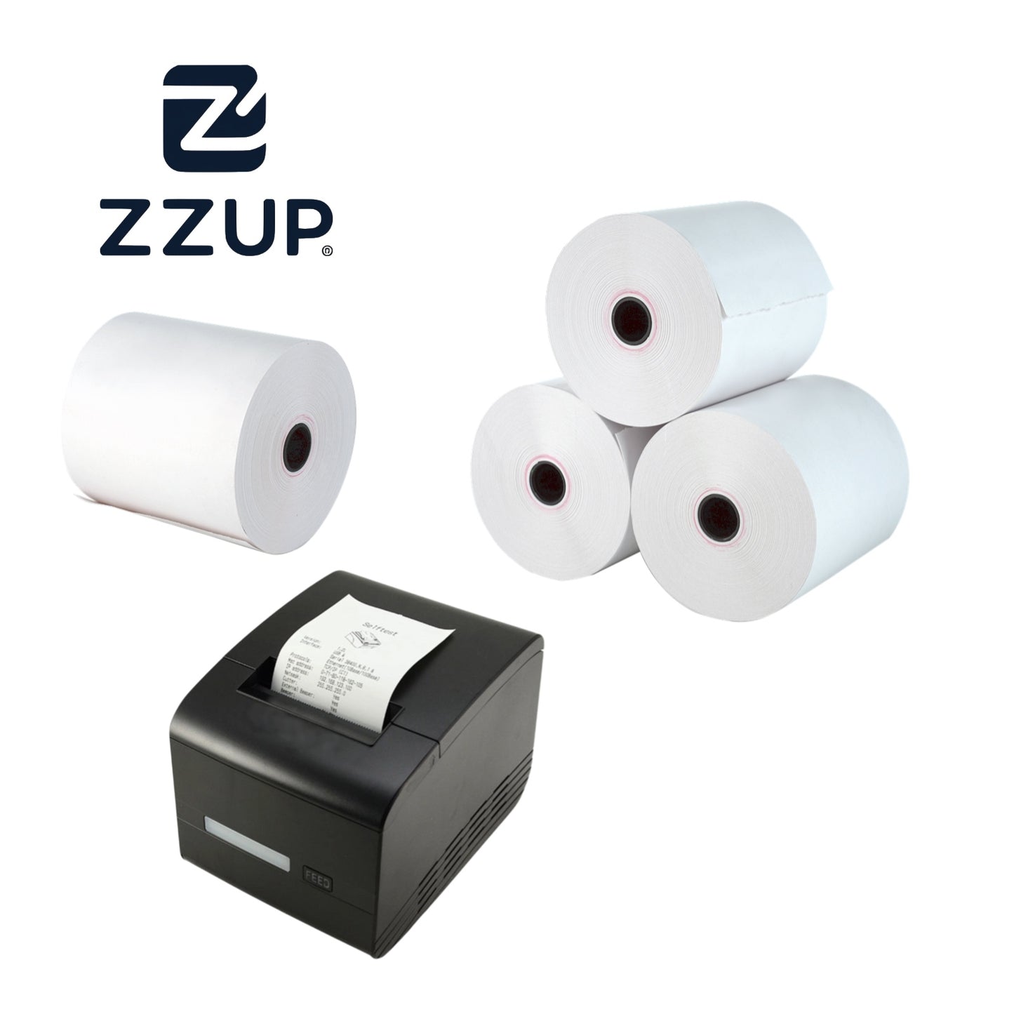 3-1/8 x 230 Thermal Paper Tsp100 Premium quality fits most printers 80 Rolls